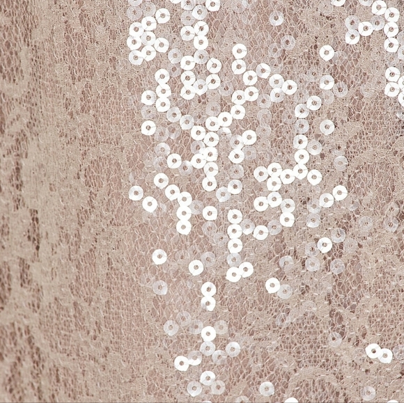 NBD Ruffle Maxi Dress Revolve Dusty Lilac Sequin Gown Party Event Coquette Small - Picture 5 of 13